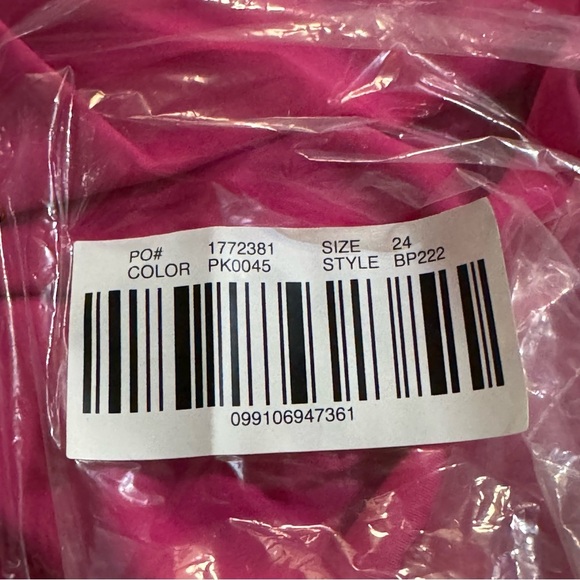 J.Crew Women’s Ruched Ruffle One-Piece Swimsuit BP222 Size 24 In Radiant Fuchsia - Picture 4 of 4